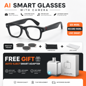 G2 AI Smart Glass + Free Auto-Eject Adapter